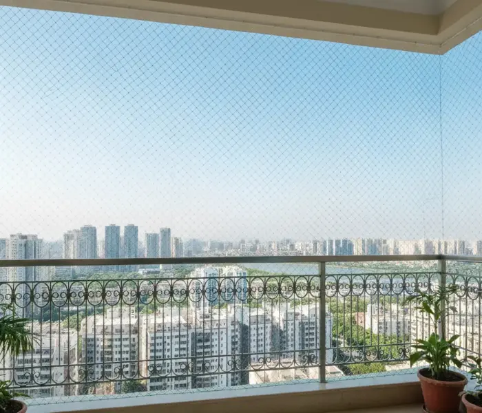 Balcony Safety Nets Hyderabad | Child & Pet Safety Nets Installation | SafeBalconies | Invisible Grills & Balcony Safety Nets