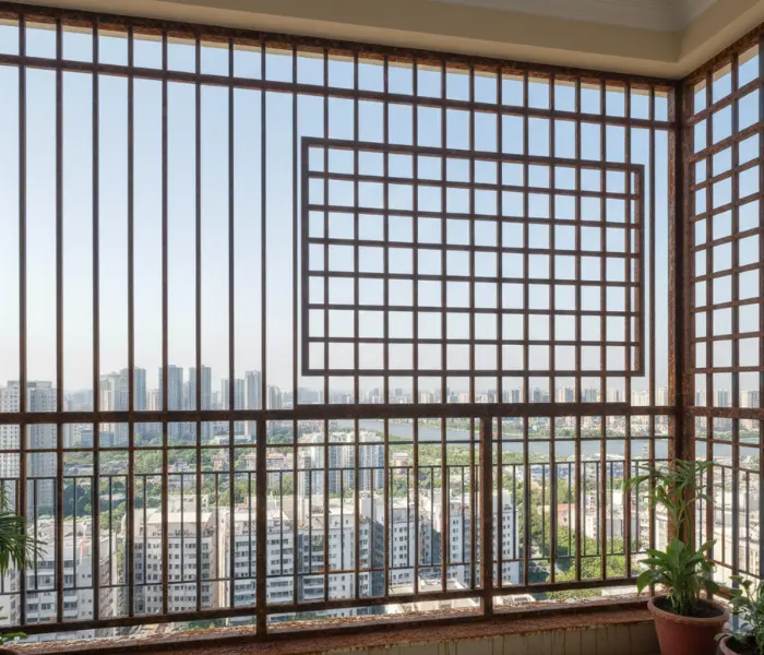 Balcony Safety Nets Hyderabad | Child & Pet Safety Nets Installation | SafeBalconies | Invisible Grills & Balcony Safety Nets