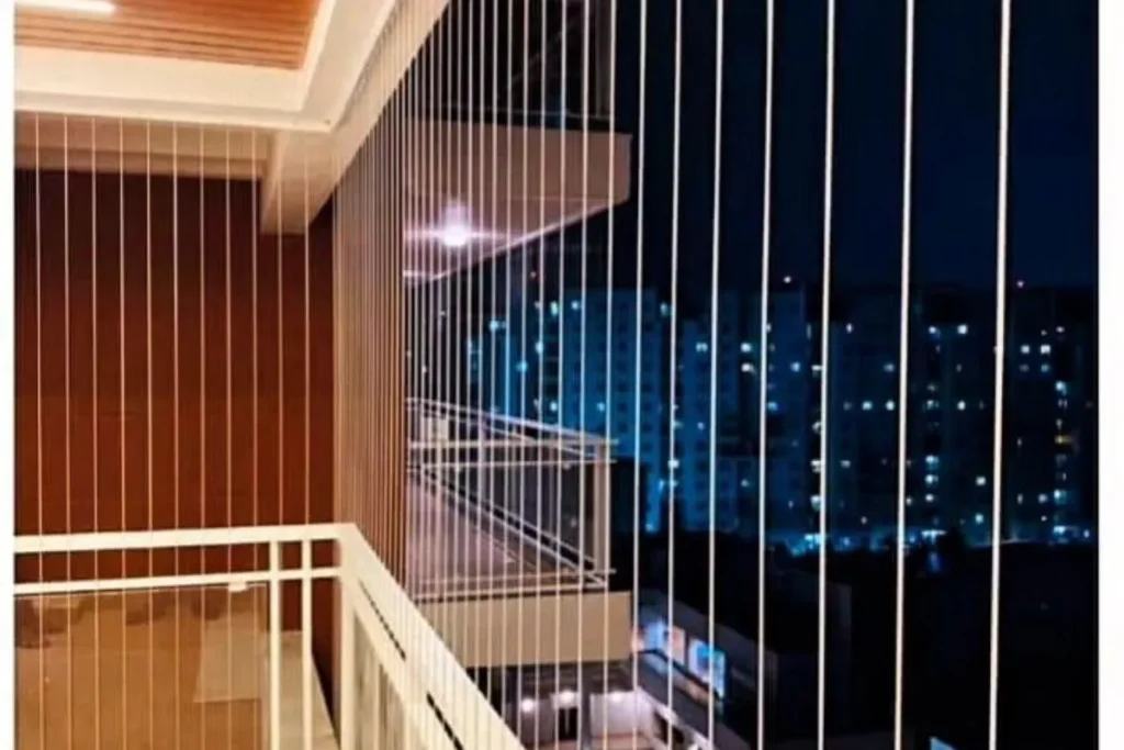 Invisible Grills & Balcony Safety Nets in Hadapsar,Pune | SafeBalconies | Invisible Grills & Balcony Safety Nets