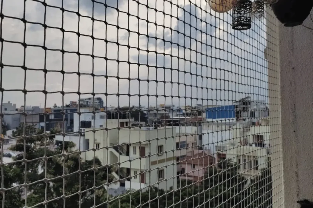 Invisible Grills & Balcony Safety Nets in Falnir, Mangalore | SafeBalconies | Invisible Grills & Balcony Safety Nets