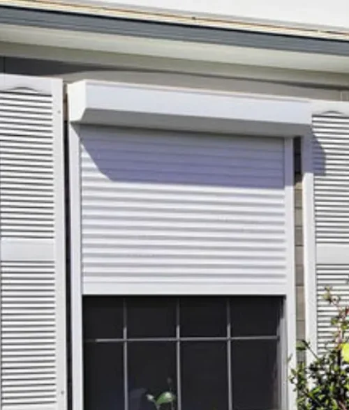 Aluminium shutters for balcony | SafeBalconies | Invisible Grills & Balcony Safety Nets